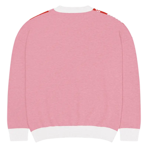 Red Buffalo Check Knitted Crew Sweater - Cozy Style - Dipaliz - Sweaters