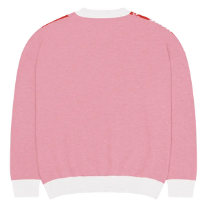 Red Buffalo Check Knitted Crew Sweater - Cozy Style - Dipaliz - Sweaters