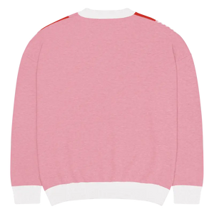 Red Buffalo Check Knitted Crew Sweater - Cozy Style - Dipaliz - Sweaters