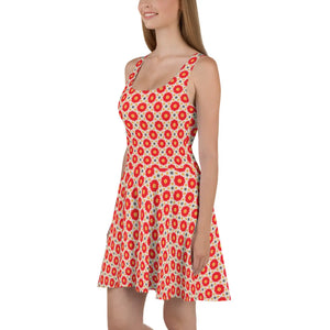 Sleeveless Skater Dress – Vibrant Flair - Dipaliz - Dresses - Xs
