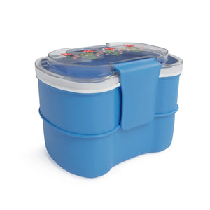 Floral Two Tier Lunch Box - Bpa Free Plastic - Dipaliz - Sets