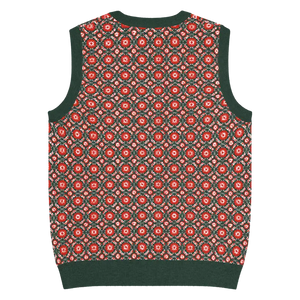 Pattern Knit Vest - Vintage Modern Style - Dipaliz - Vests
