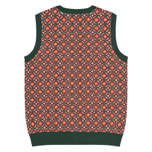 Pattern Knit Vest - Vintage Modern Style - Dipaliz - Vests