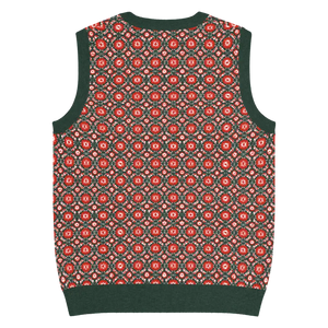 Pattern Knit Vest - Vintage Modern Style - Dipaliz - Vests