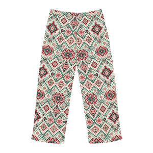 Aztec Geometric Patchwork Men’s Pajama Pants (aop) - Pajamas
