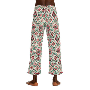 Aztec Geometric Patchwork Men’s Pajama Pants (aop) - Pajamas