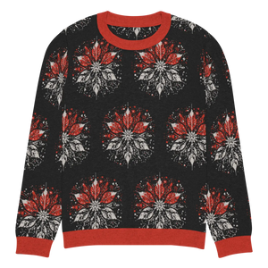 Grey Snowflake Crew Neck - Embrace Cozy Comfort - Dipaliz - Sweaters - s