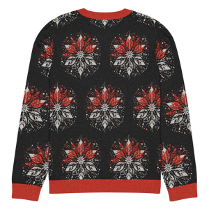 Grey Snowflake Crew Neck - Embrace Cozy Comfort - Dipaliz - Sweaters - s