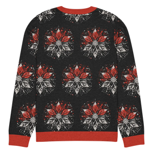 Grey Snowflake Crew Neck - Embrace Cozy Comfort - Dipaliz - Sweaters - s