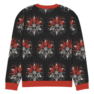 Grey Snowflake Crew Neck - Embrace Cozy Comfort - Dipaliz - Sweaters - s