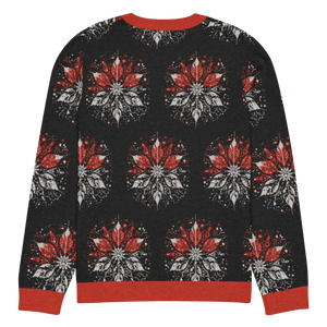 Grey Snowflake Crew Neck - Embrace Cozy Comfort - Dipaliz - Sweaters - s