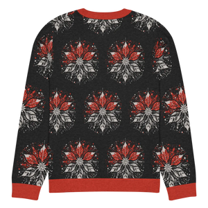 Grey Snowflake Crew Neck - Embrace Cozy Comfort - Dipaliz - Sweaters - s