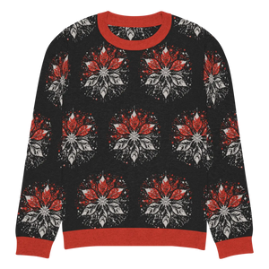 Grey Snowflake Crew Neck - Embrace Cozy Comfort - Dipaliz - Sweaters - s
