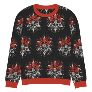 Grey Snowflake Crew Neck - Embrace Cozy Comfort - Dipaliz - Sweaters - s