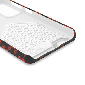 Vibrant Red Pattern Phone Case - Samsung Galaxy S21 - Dipaliz - Mobile Cases