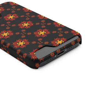 Vibrant Red Pattern Phone Case - Samsung Galaxy S21 - Dipaliz - Mobile Cases