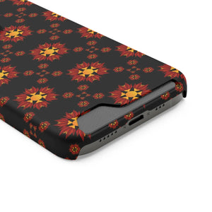 Vibrant Red Pattern Phone Case - Samsung Galaxy S21 - Dipaliz - Mobile Cases