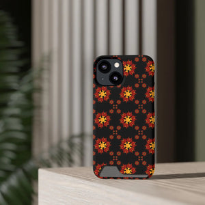 Vibrant Red Pattern Phone Case - Samsung Galaxy S21 - Dipaliz - Mobile Cases