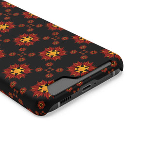 Vibrant Red Pattern Phone Case - Samsung Galaxy S21 - Dipaliz - Mobile Cases