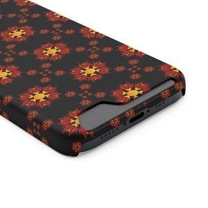 Vibrant Red Pattern Phone Case - Samsung Galaxy S21 - Dipaliz - Mobile Cases