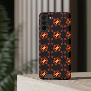 Vibrant Red Pattern Phone Case - Samsung Galaxy S21 - Dipaliz - Mobile Cases
