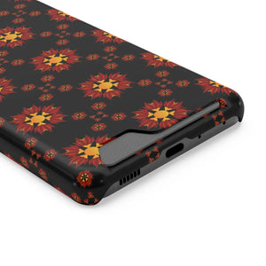Vibrant Red Pattern Phone Case - Samsung Galaxy S21 - Dipaliz - Mobile Cases