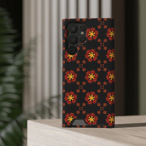 Vibrant Red Pattern Phone Case - Samsung Galaxy S21 - Dipaliz - Mobile Cases