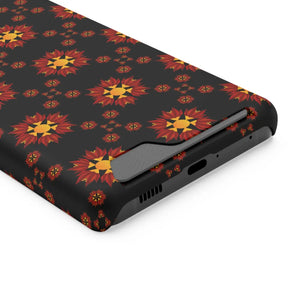 Vibrant Red Pattern Phone Case - Samsung Galaxy S21 - Dipaliz - Mobile Cases