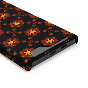 Vibrant Red Pattern Phone Case - Samsung Galaxy S21 - Dipaliz - Mobile Cases