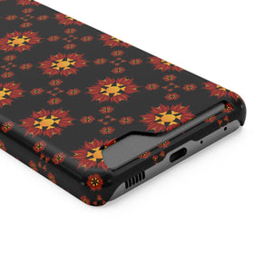 Vibrant Red Pattern Phone Case - Samsung Galaxy S21 - Dipaliz - Mobile Cases