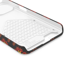 Vibrant Red Pattern Phone Case - Samsung Galaxy S21 - Dipaliz - Mobile Cases