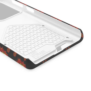 Vibrant Red Pattern Phone Case - Samsung Galaxy S21 - Dipaliz - Mobile Cases