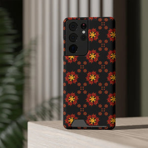 Vibrant Red Pattern Phone Case - Samsung Galaxy S21 - Dipaliz - Mobile Cases