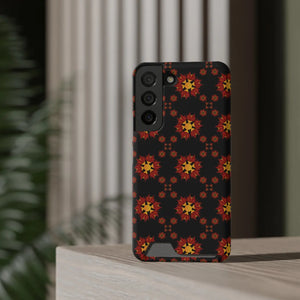 Vibrant Red Pattern Phone Case - Samsung Galaxy S21 - Dipaliz - Mobile Cases