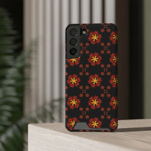 Vibrant Red Pattern Phone Case - Samsung Galaxy S21 - Dipaliz - Mobile Cases