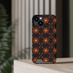 Vibrant Red Pattern Phone Case - Samsung Galaxy S21 - Dipaliz - Mobile Cases