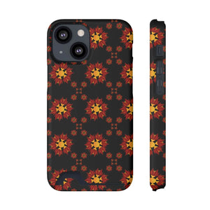 Vibrant Red Pattern Phone Case - Samsung Galaxy S21 - Dipaliz - Mobile Cases