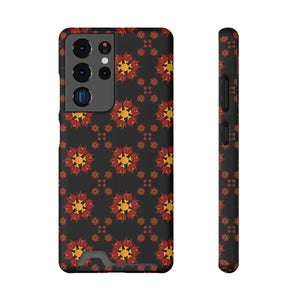 Vibrant Red Pattern Phone Case - Samsung Galaxy S21 - Dipaliz - Mobile Cases