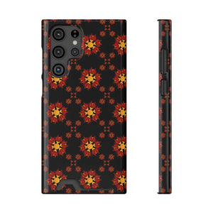 Vibrant Red Pattern Phone Case - Samsung Galaxy S21 - Dipaliz - Mobile Cases