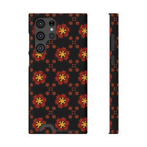 Vibrant Red Pattern Phone Case - Samsung Galaxy S21 - Dipaliz - Mobile Cases