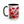 Vibrant Red Poppy Accent Coffee Mug - Ceramic - Dipaliz - Mugs