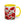 Vibrant Red Poppy Accent Coffee Mug - Ceramic - Dipaliz - Mugs