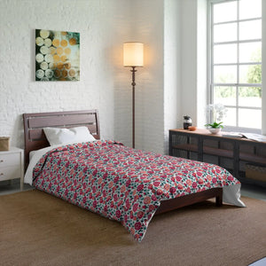 Cozy Red Rose Sleep Sanctuary Blanket – Plush - Dipaliz - Quilts & Comforters