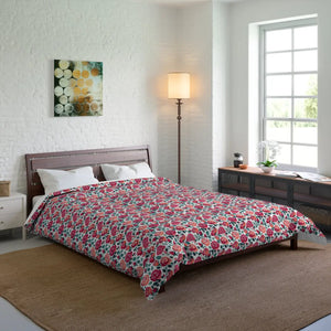 Cozy Red Rose Sleep Sanctuary Blanket – Plush - Dipaliz - Quilts & Comforters