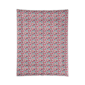 Cozy Red Rose Sleep Sanctuary Blanket – Plush - Dipaliz - Quilts & Comforters