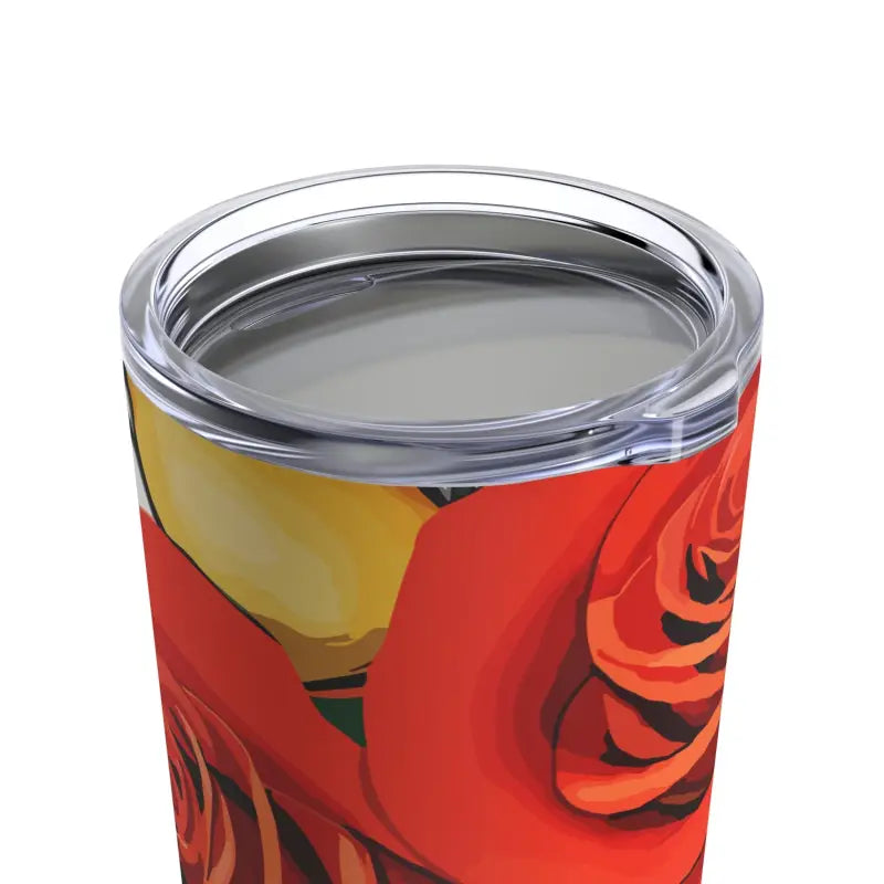 Rose Radiance Tumbler 20oz: Sip in Stainless Steel Style - 20oz Tumblers