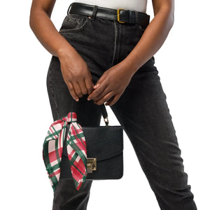 Red Striped Bandana - Eco-friendly Gifts for Her - Dipaliz - Bandanas