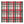 Red Striped Bandana - Eco-friendly Gifts for Her - Dipaliz - Bandanas