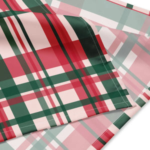 Red Striped Bandana - Eco-friendly Gifts for Her - Dipaliz - Bandanas
