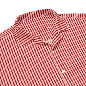 Red Striped Moisture Wicking Cool Shirt - Dipaliz - Shirts - Xs